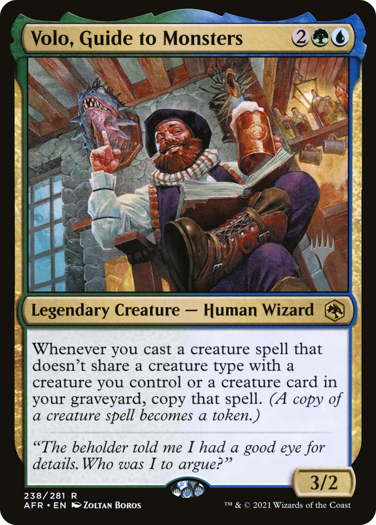Volo, Guide to Monsters (Promo Pack) [Dungeons & Dragons: Adventures in the Forgotten Realms Promos] | Grognard Games