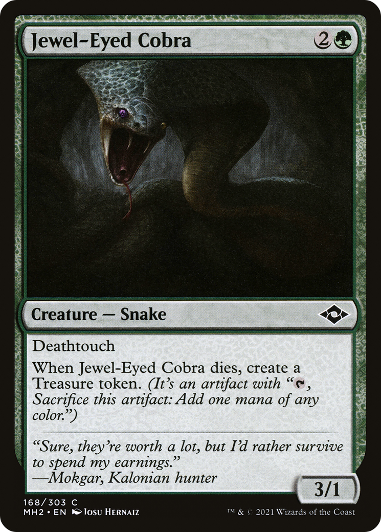 Jewel-Eyed Cobra [Modern Horizons 2] | Grognard Games