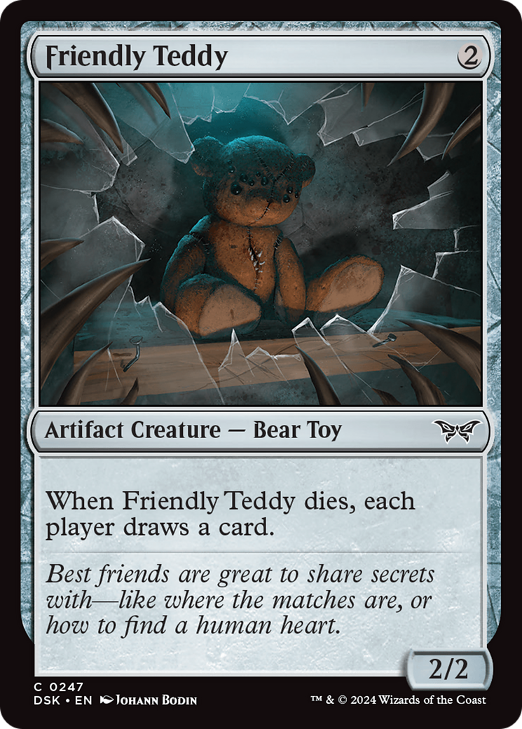 Friendly Teddy [Duskmourn: House of Horror] | Grognard Games