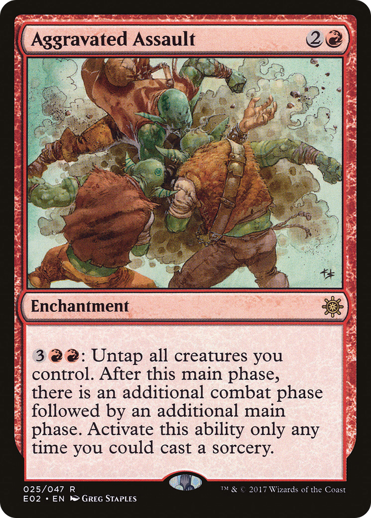 Aggravated Assault [Explorers of Ixalan] | Grognard Games