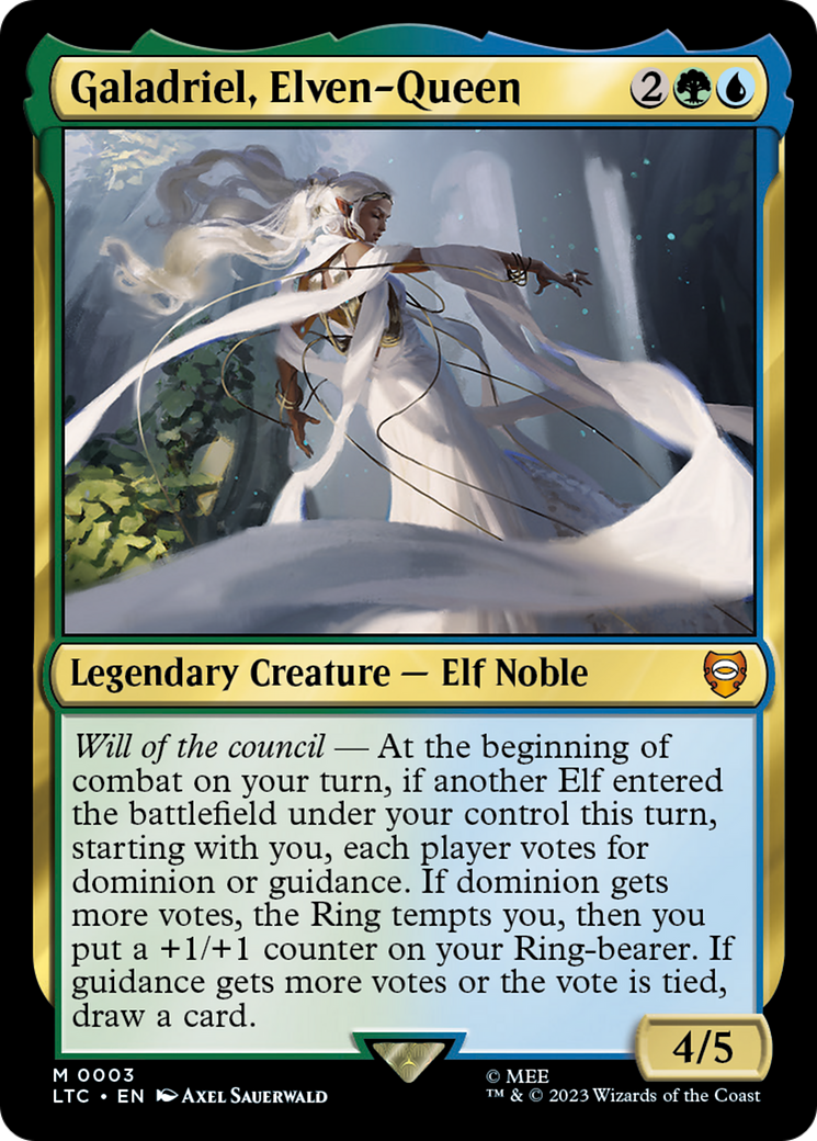 Galadriel, Elven-Queen [The Lord of the Rings: Tales of Middle-Earth Commander] | Grognard Games