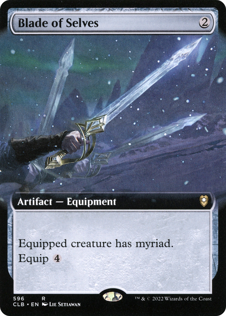 Blade of Selves (Extended Art) [Commander Legends: Battle for Baldur's Gate] | Grognard Games