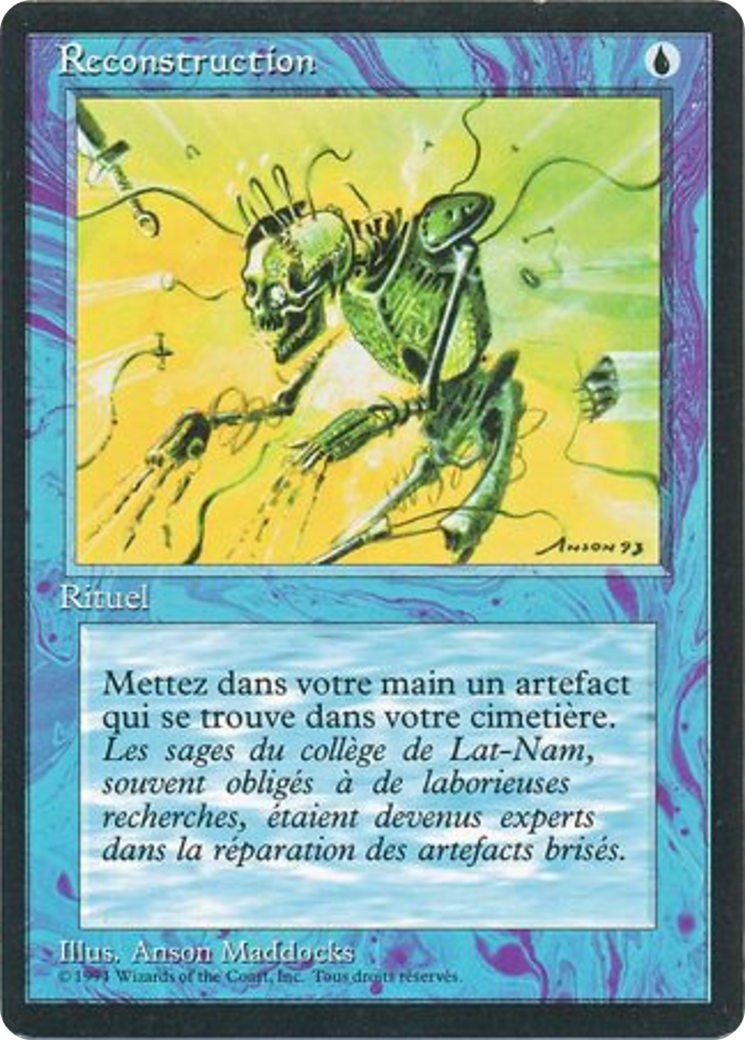 Reconstruction [Foreign Black Border] | Grognard Games