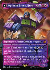 Optimus Prime, Hero // Optimus Prime, Autobot Leader (Shattered Glass) [Universes Beyond: Transformers] | Grognard Games