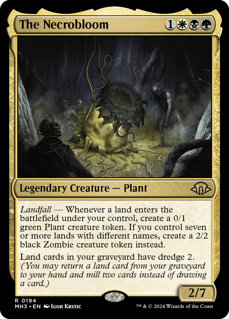 The Necrobloom [Modern Horizons 3] | Grognard Games