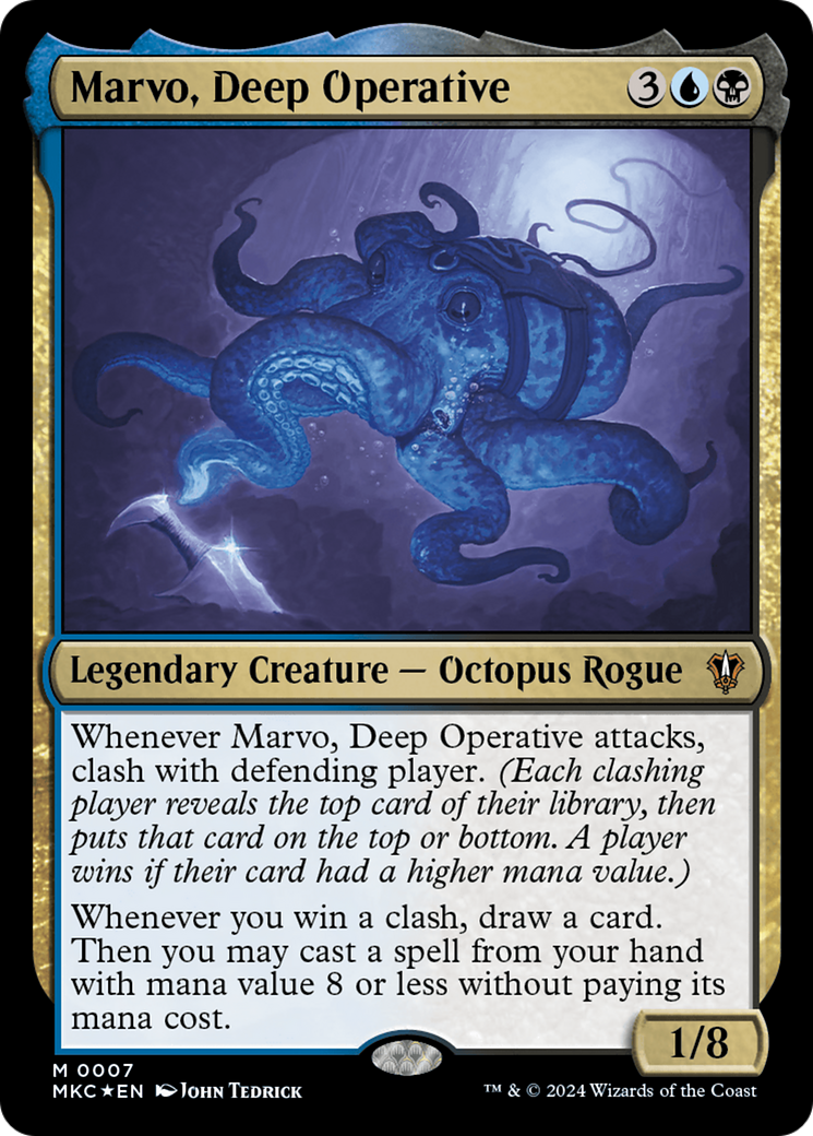 Marvo, Deep Operative [Murders at Karlov Manor Commander] | Grognard Games