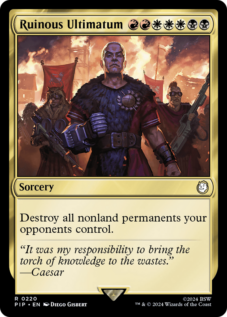 Ruinous Ultimatum [Fallout] | Grognard Games