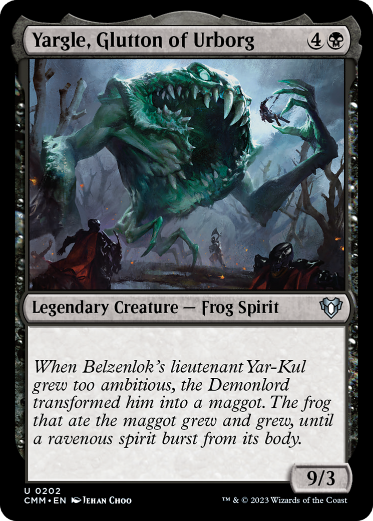 Yargle, Glutton of Urborg [Commander Masters] | Grognard Games