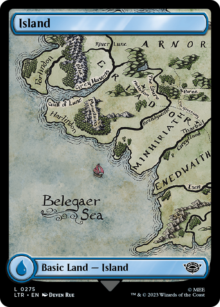 Island (275) [The Lord of the Rings: Tales of Middle-Earth] | Grognard Games