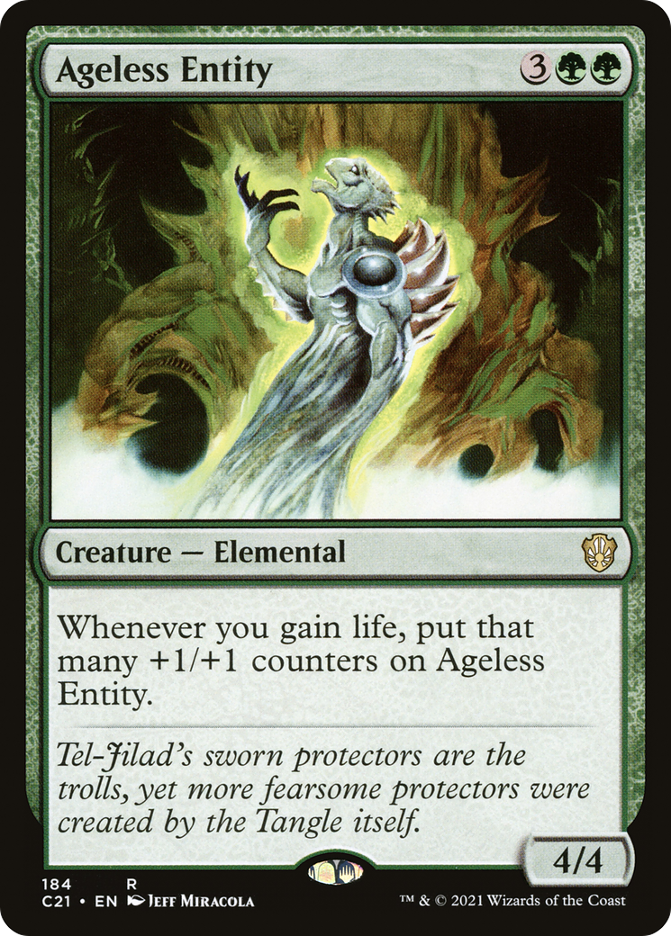 Ageless Entity [Commander 2021] | Grognard Games