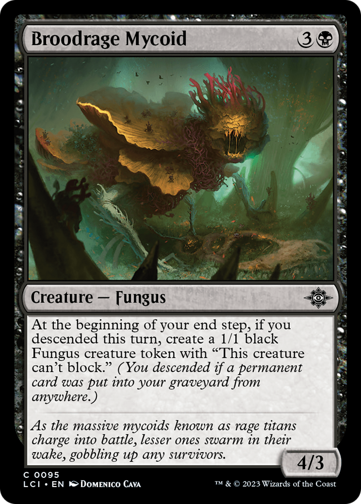 Broodrage Mycoid [The Lost Caverns of Ixalan] | Grognard Games