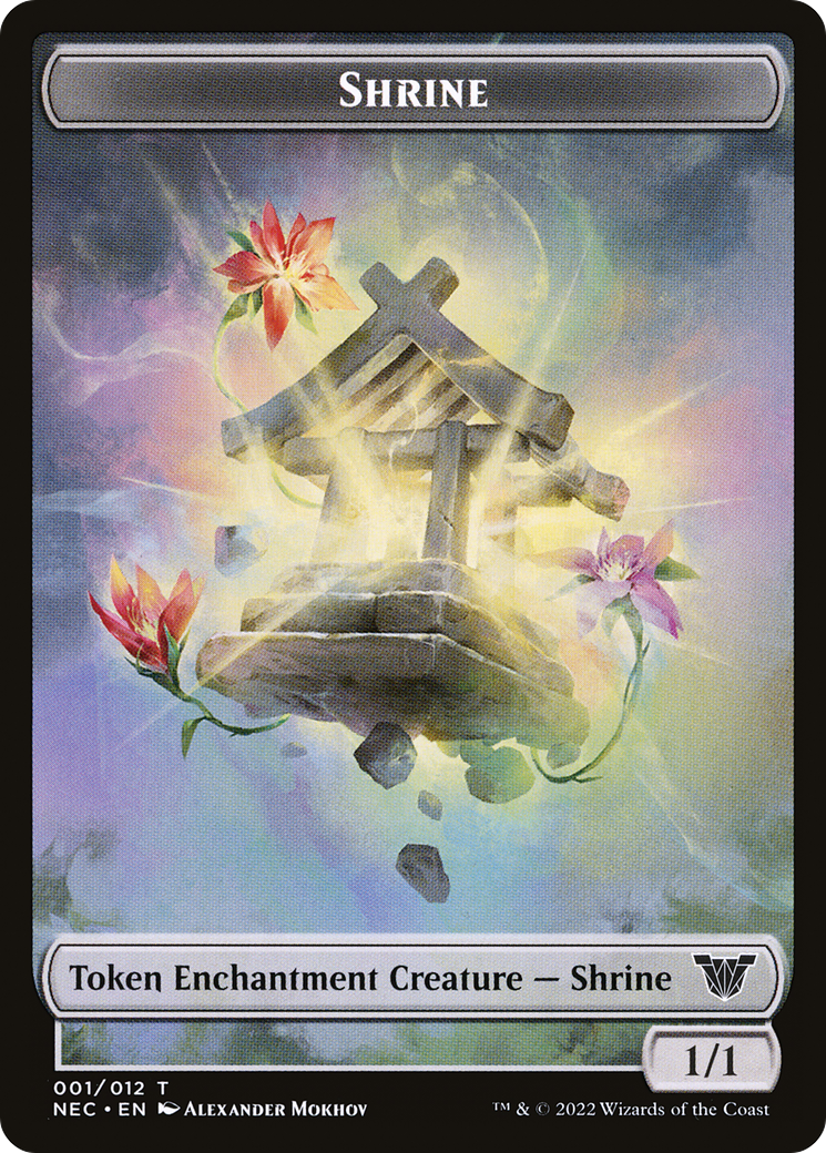 Shrine Token [Kamigawa: Neon Dynasty Commander Tokens] | Grognard Games