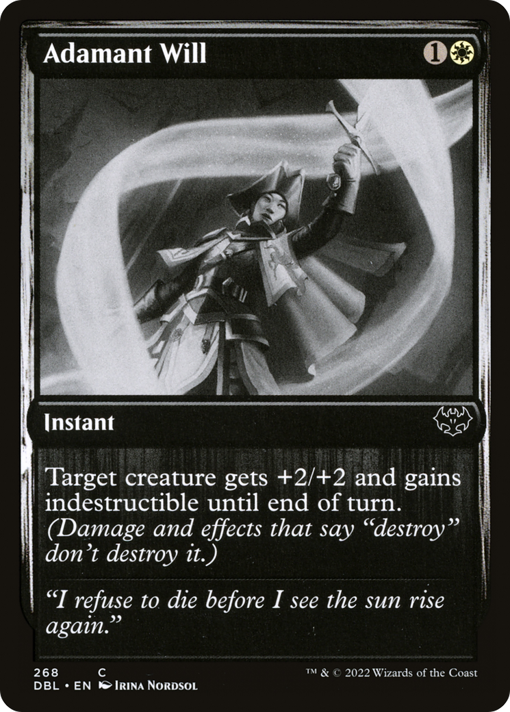 Adamant Will [Innistrad: Double Feature] | Grognard Games