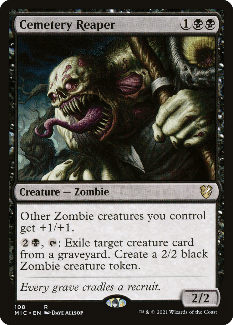 Cemetery Reaper [Innistrad: Midnight Hunt Commander] | Grognard Games