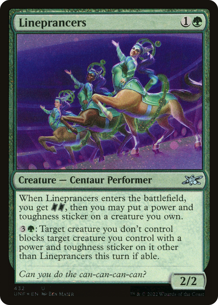 Lineprancers (Galaxy Foil) [Unfinity] | Grognard Games