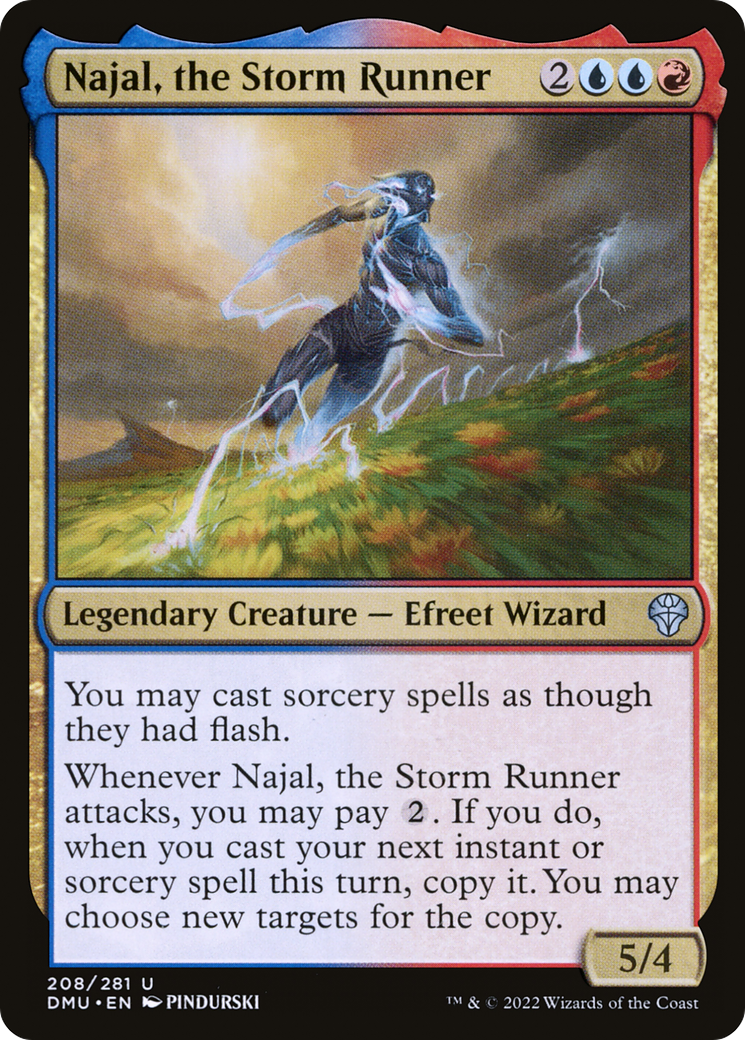 Najal, the Storm Runner (DMU-208) - Dominaria United Foil | Grognard Games