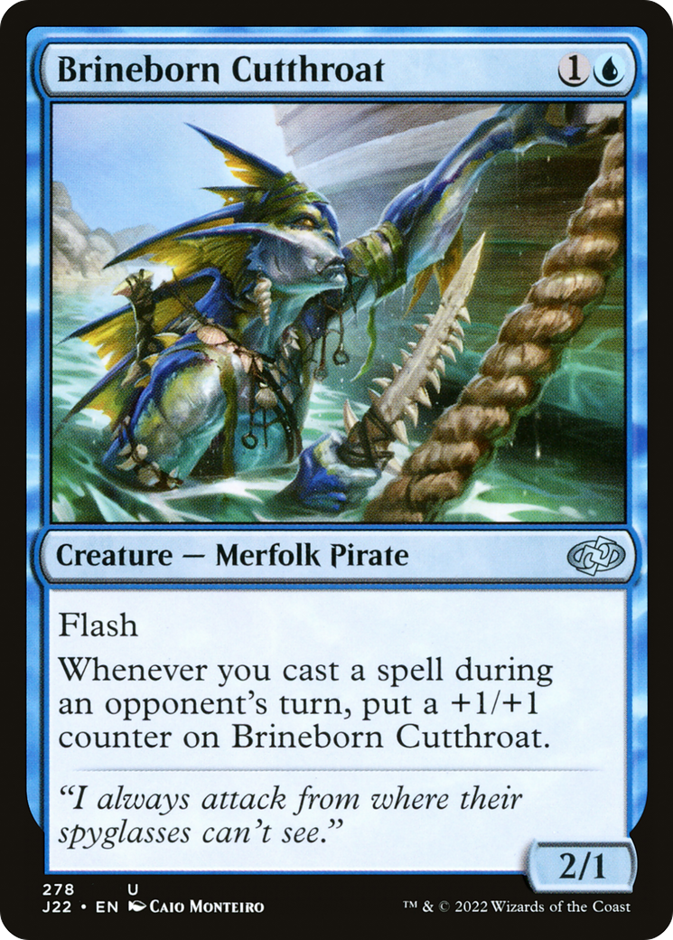 Brineborn Cutthroat [Jumpstart 2022] | Grognard Games