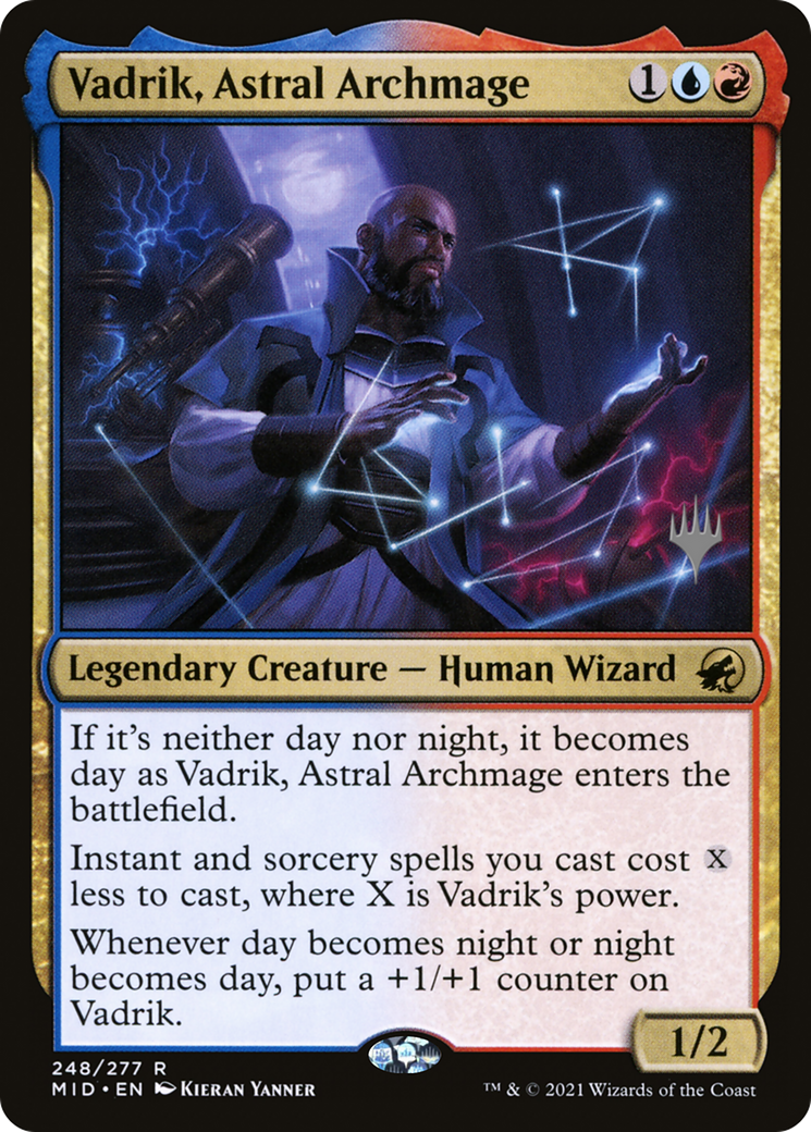 Vadrik, Astral Archmage (Promo Pack) [Innistrad: Midnight Hunt Promos] | Grognard Games