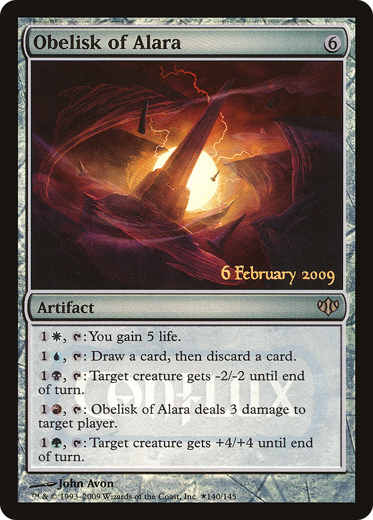 Obelisk of Alara (Launch) [Conflux Promos] | Grognard Games