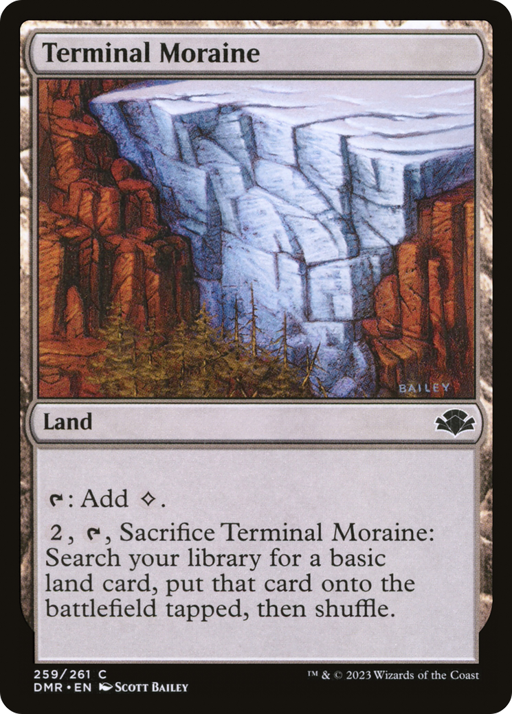 Terminal Moraine [Dominaria Remastered] | Grognard Games