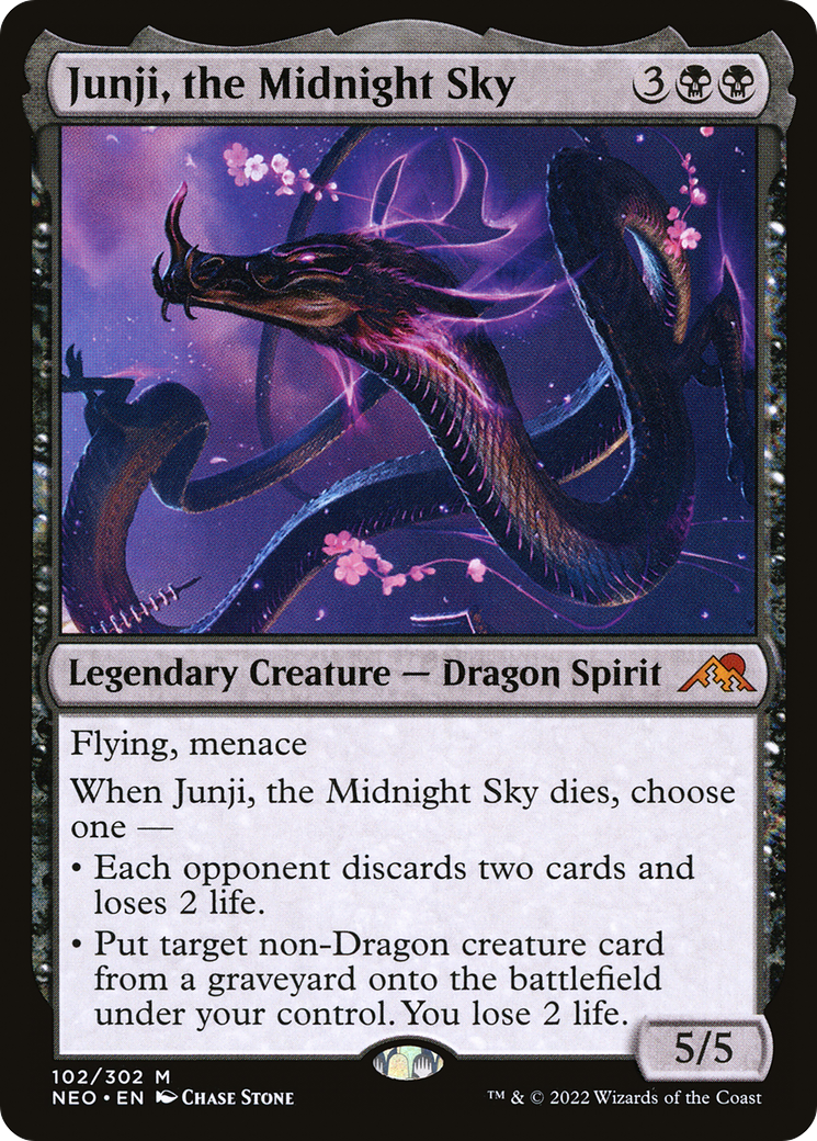 Junji, the Midnight Sky [Kamigawa: Neon Dynasty] | Grognard Games