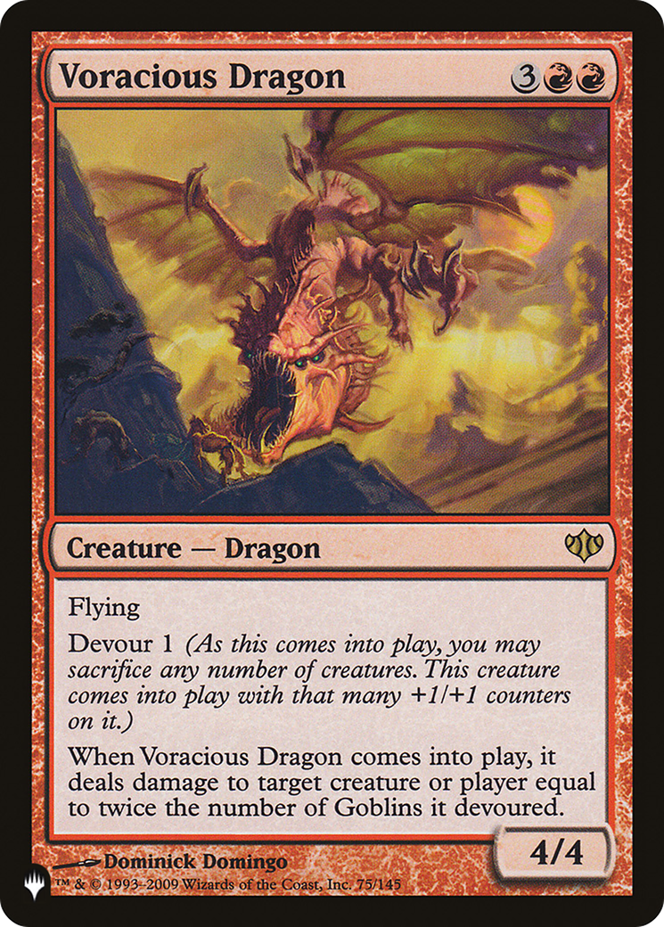 Voracious Dragon [The List] | Grognard Games