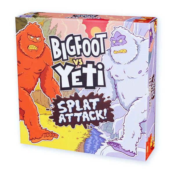 Bigfoot vs Yeti - Splat Attack! | Grognard Games