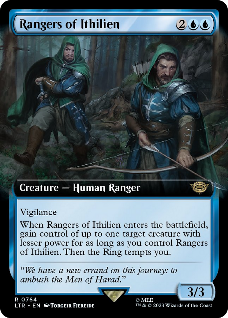 Rangers of Ithilien (Extended Art) (Surge Foil) [The Lord of the Rings: Tales of Middle-Earth] | Grognard Games