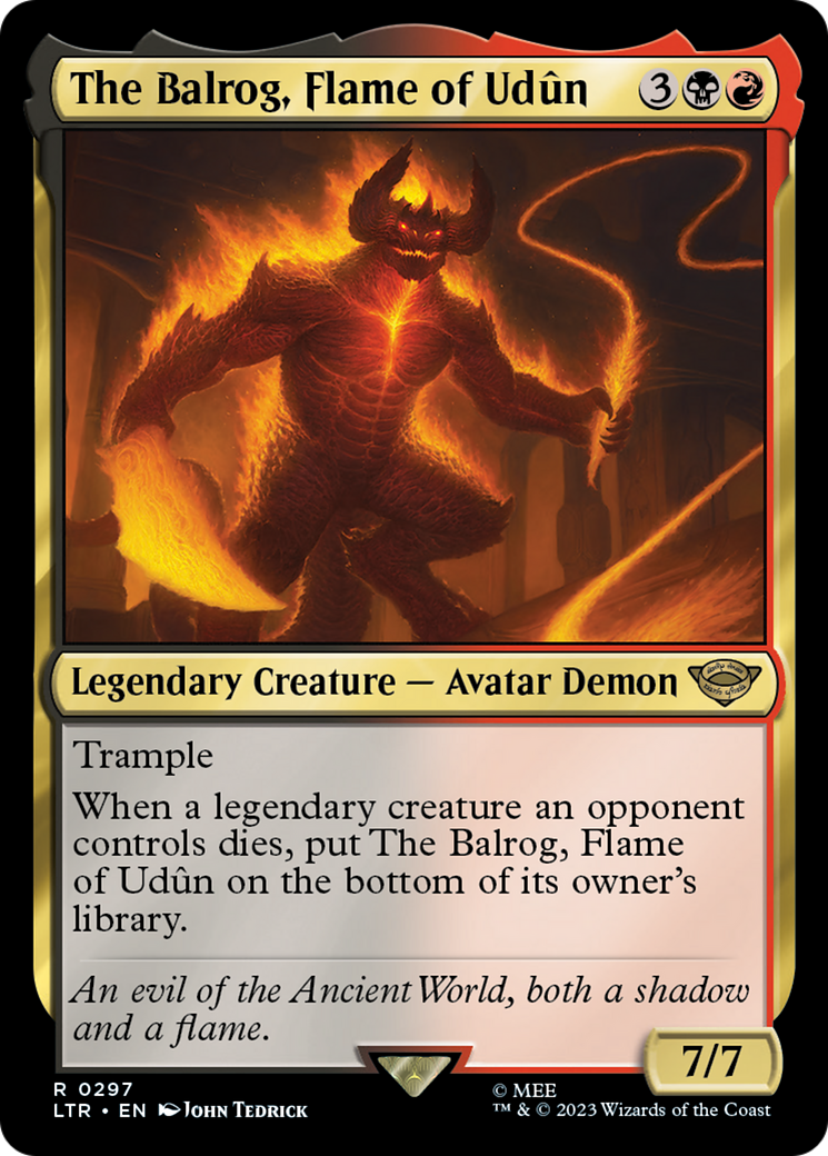 The Balrog, Flame of Udun [The Lord of the Rings: Tales of Middle-Earth] | Grognard Games