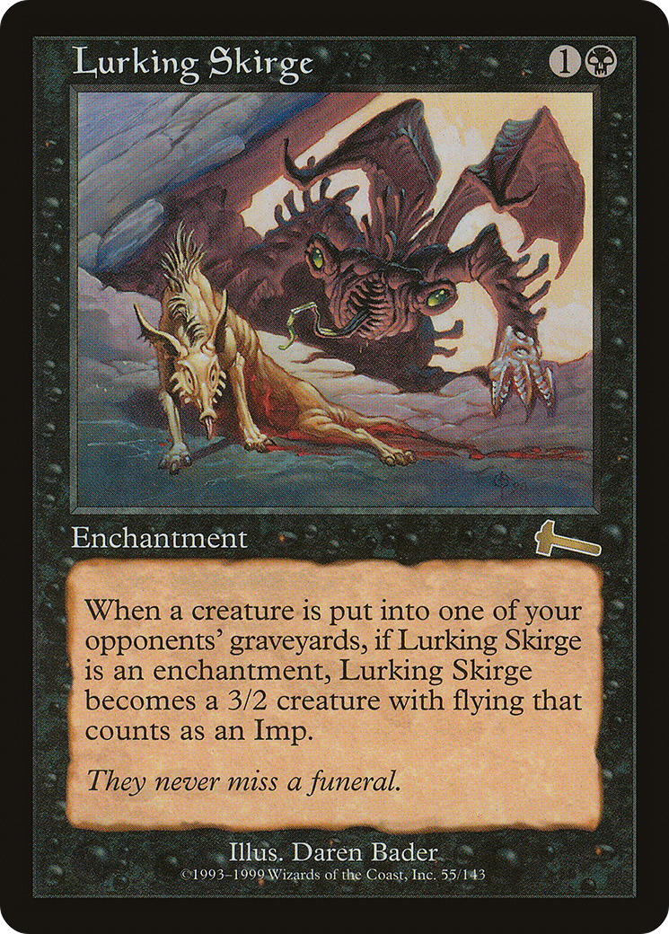 Lurking Skirge [Urza's Legacy] | Grognard Games