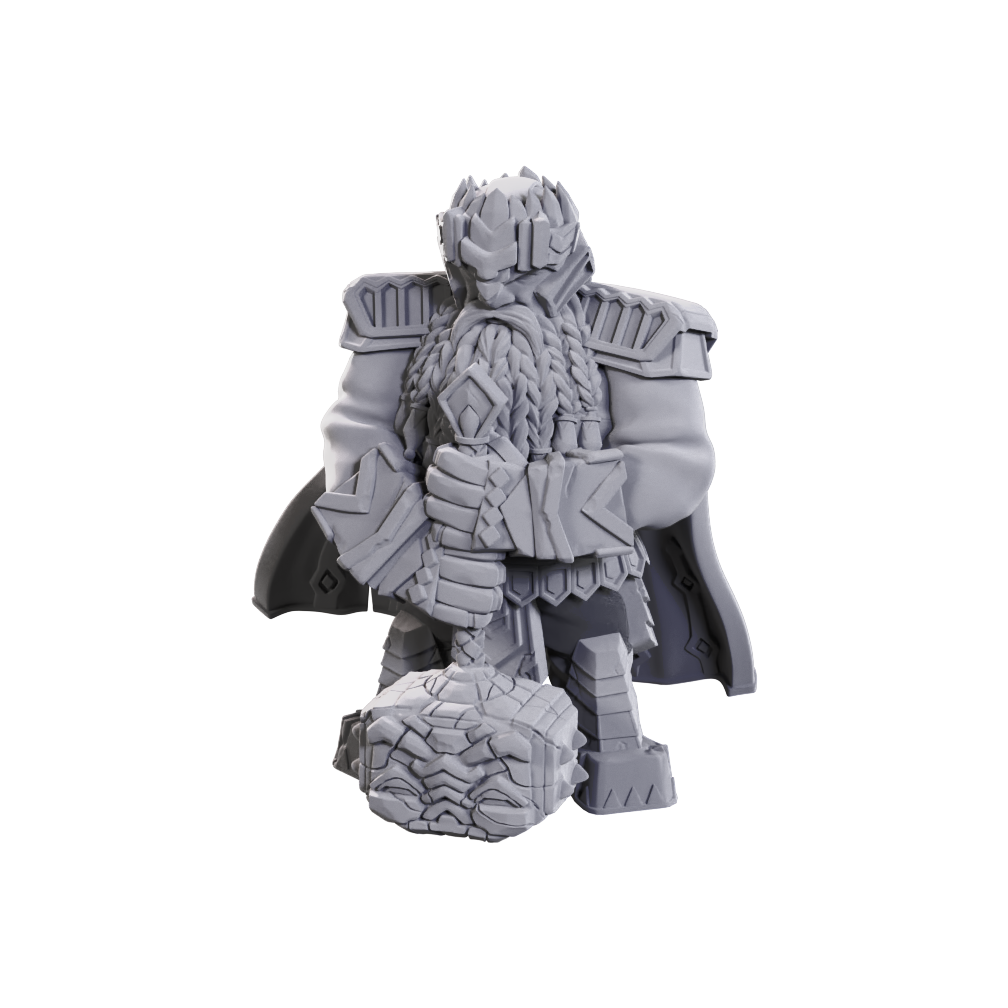 WizKids 90710 Pathfinder Deep Cuts: Male Dwarf Champion High-Level | Grognard Games