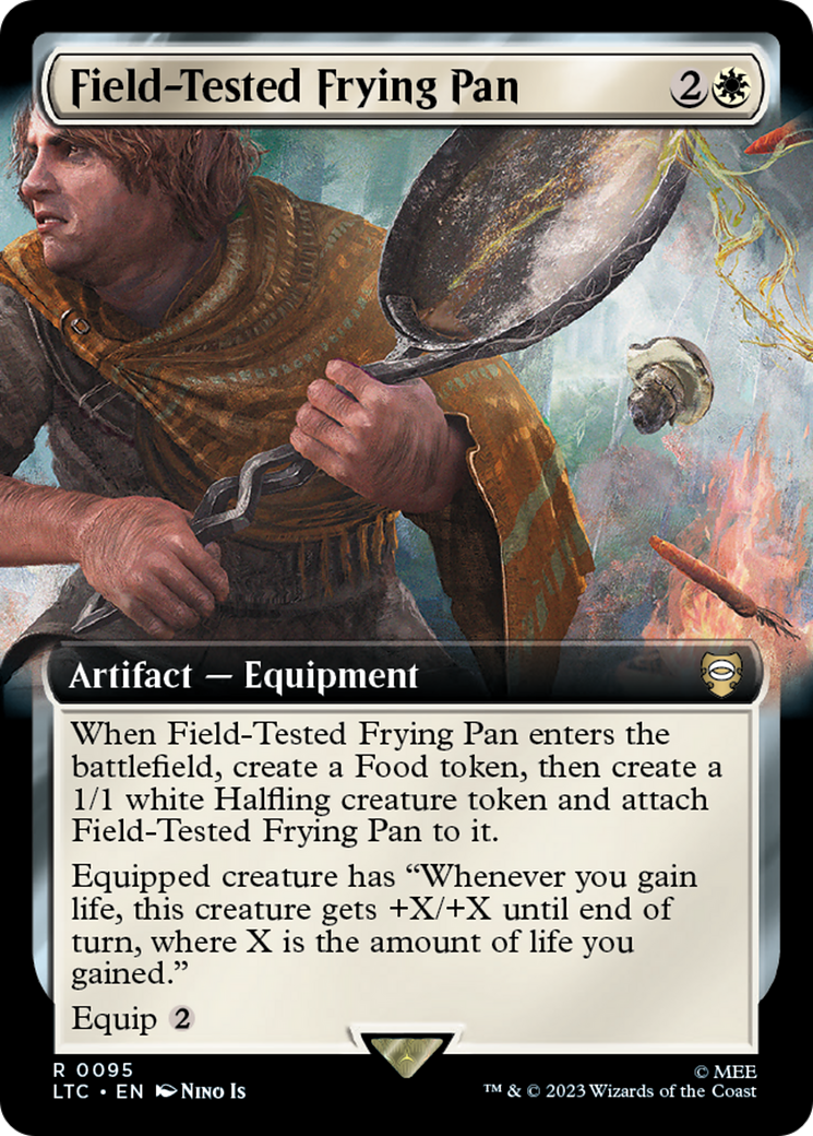 Field-Tested Frying Pan (LTC-095) - Tales of Middle-earth Commander: (Extended Art) Foil | Grognard Games