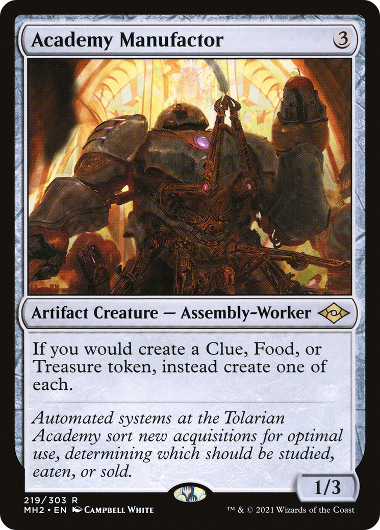 Academy Manufactor [Modern Horizons 2] | Grognard Games