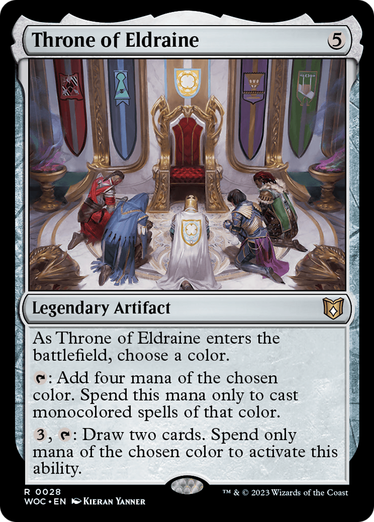 Throne of Eldraine [Wilds of Eldraine Commander] | Grognard Games
