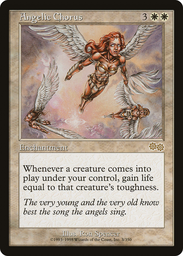 Angelic Chorus [Urza's Saga] | Grognard Games