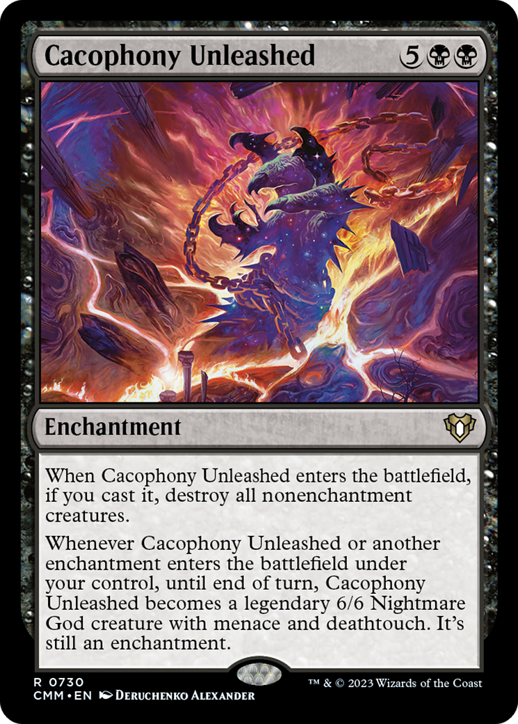 Cacophony Unleashed [Commander Masters] | Grognard Games