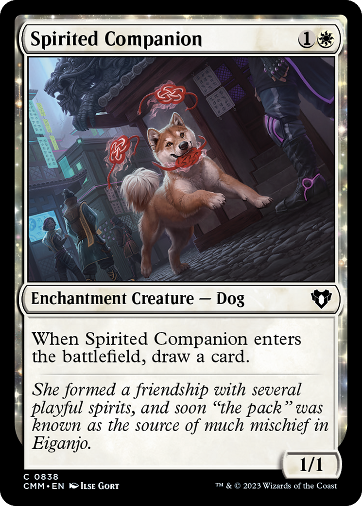 Spirited Companion [Commander Masters] | Grognard Games