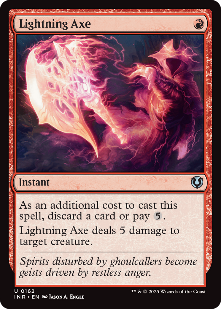 Lightning Axe [Innistrad Remastered] | Grognard Games