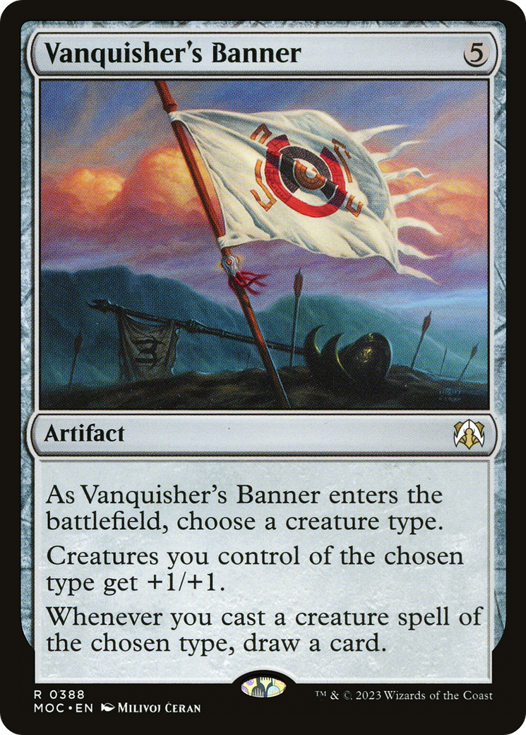 Vanquisher's Banner [March of the Machine Commander] | Grognard Games
