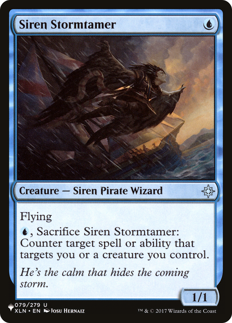 Siren Stormtamer [The List] | Grognard Games