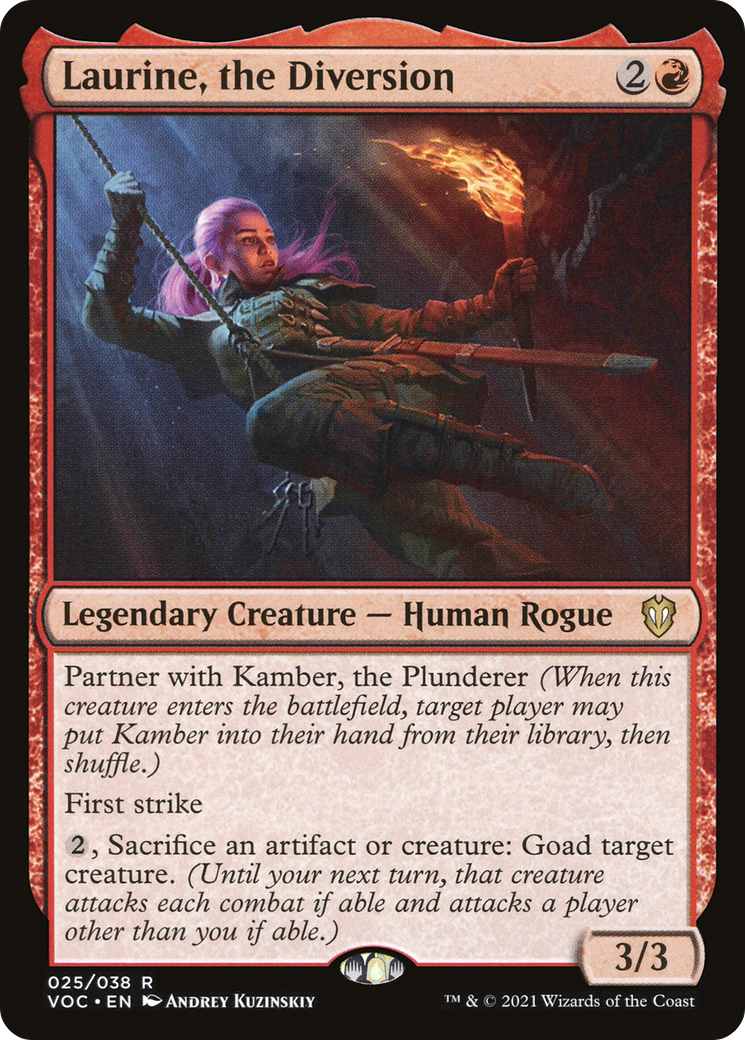 Laurine, the Diversion [Innistrad: Crimson Vow Commander] | Grognard Games