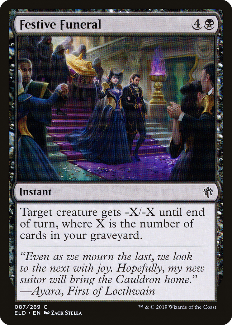 Festive Funeral [Throne of Eldraine] | Grognard Games