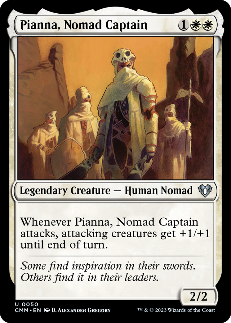 Pianna, Nomad Captain [Commander Masters] | Grognard Games