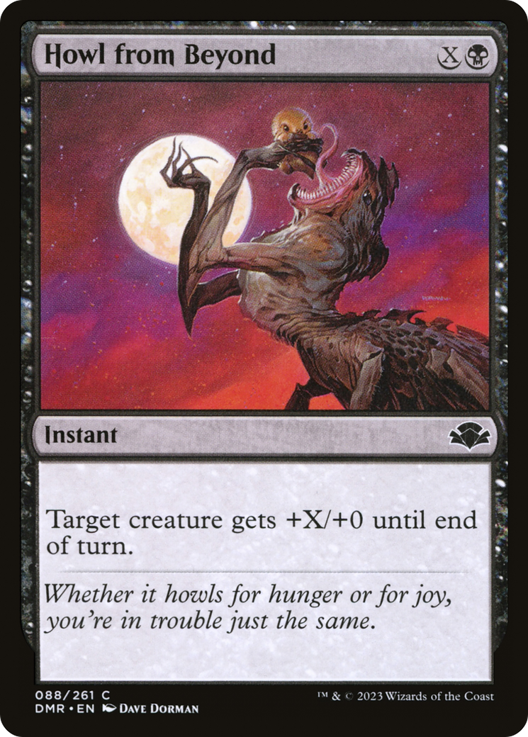 Howl from Beyond [Dominaria Remastered] | Grognard Games