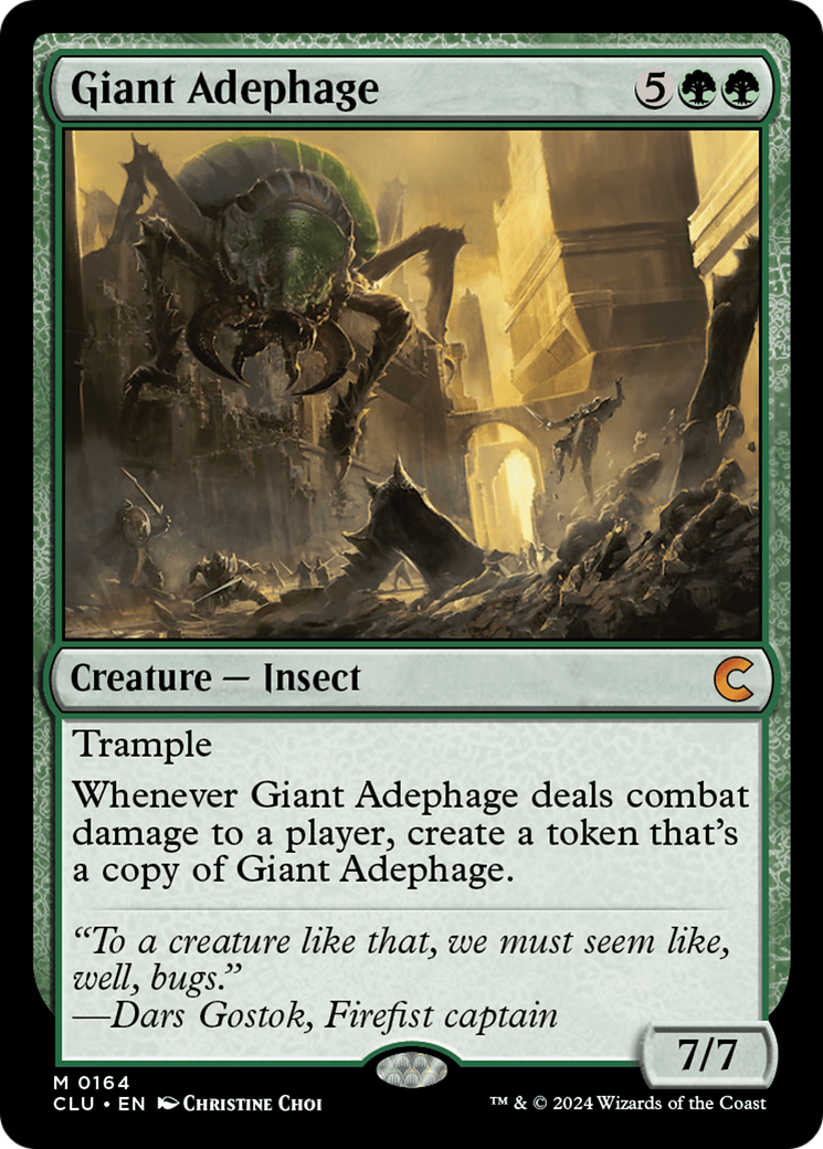 Giant Adephage [Ravnica: Clue Edition] | Grognard Games
