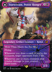 Starscream, Power Hungry // Starscream, Seeker Leader (Shattered Glass) [Universes Beyond: Transformers] | Grognard Games