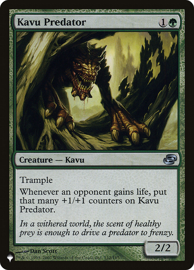 Kavu Predator [The List Reprints] | Grognard Games