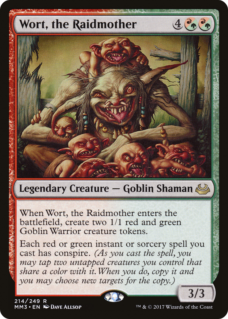 Wort, the Raidmother [Modern Masters 2017] | Grognard Games