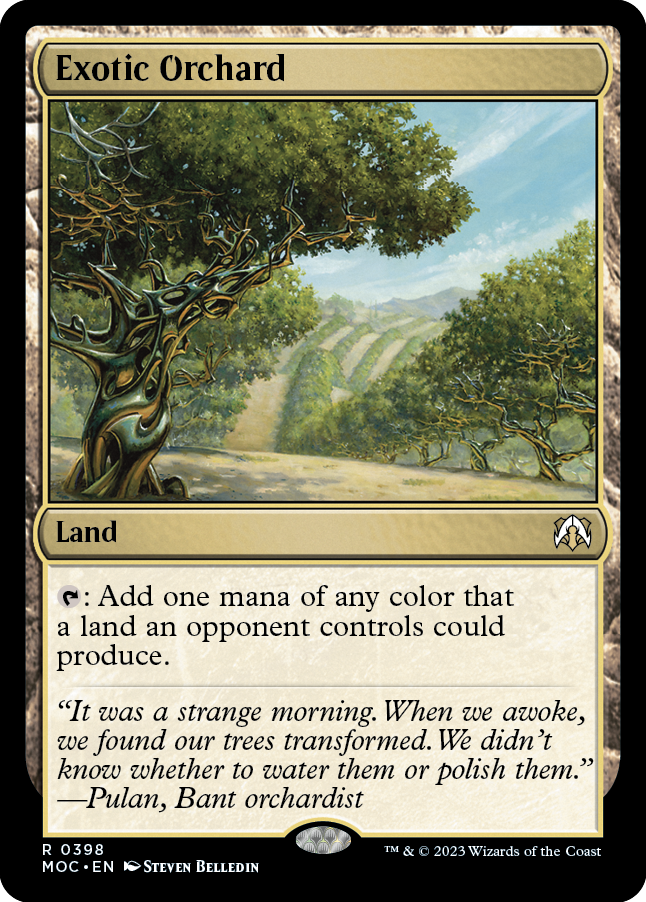 Exotic Orchard [March of the Machine Commander] | Grognard Games