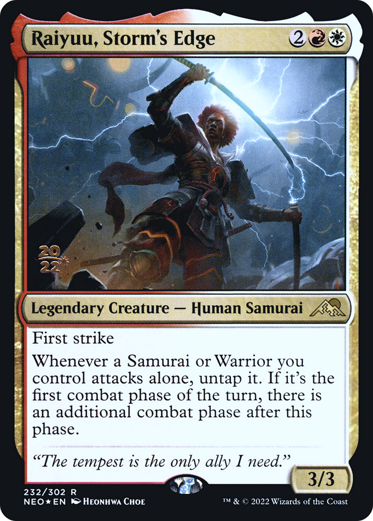 Raiyuu, Storm's Edge [Kamigawa: Neon Dynasty Prerelease Promos] | Grognard Games